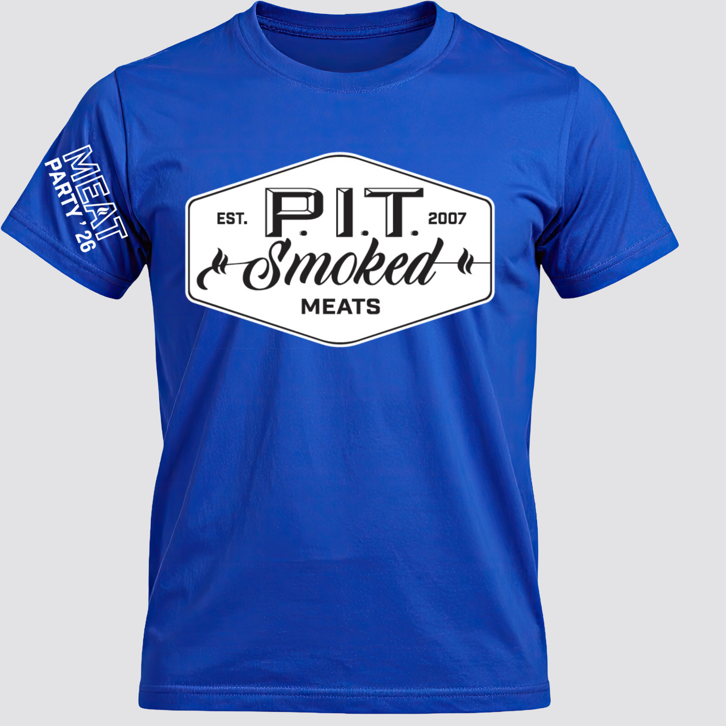 P.I.T Smoked Meats Blue T-Shirt 2026