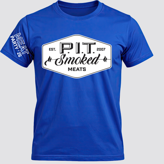 P.I.T Smoked Meats Blue T-Shirt 2026